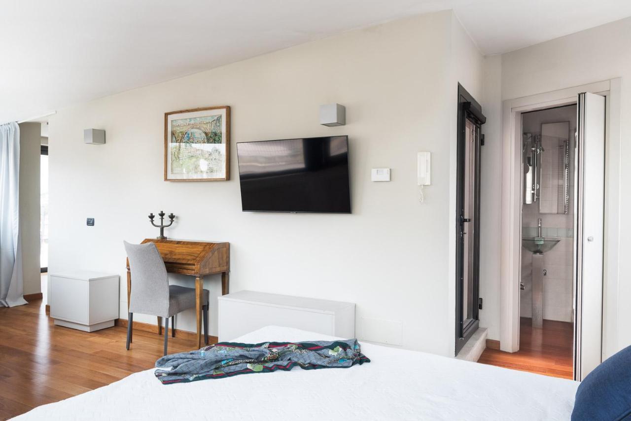 Idyllia - Penthouse In Navona Area Lägenhet Rom Exteriör bild