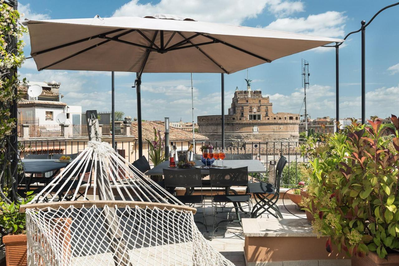 Idyllia - Penthouse In Navona Area Lägenhet Rom Exteriör bild