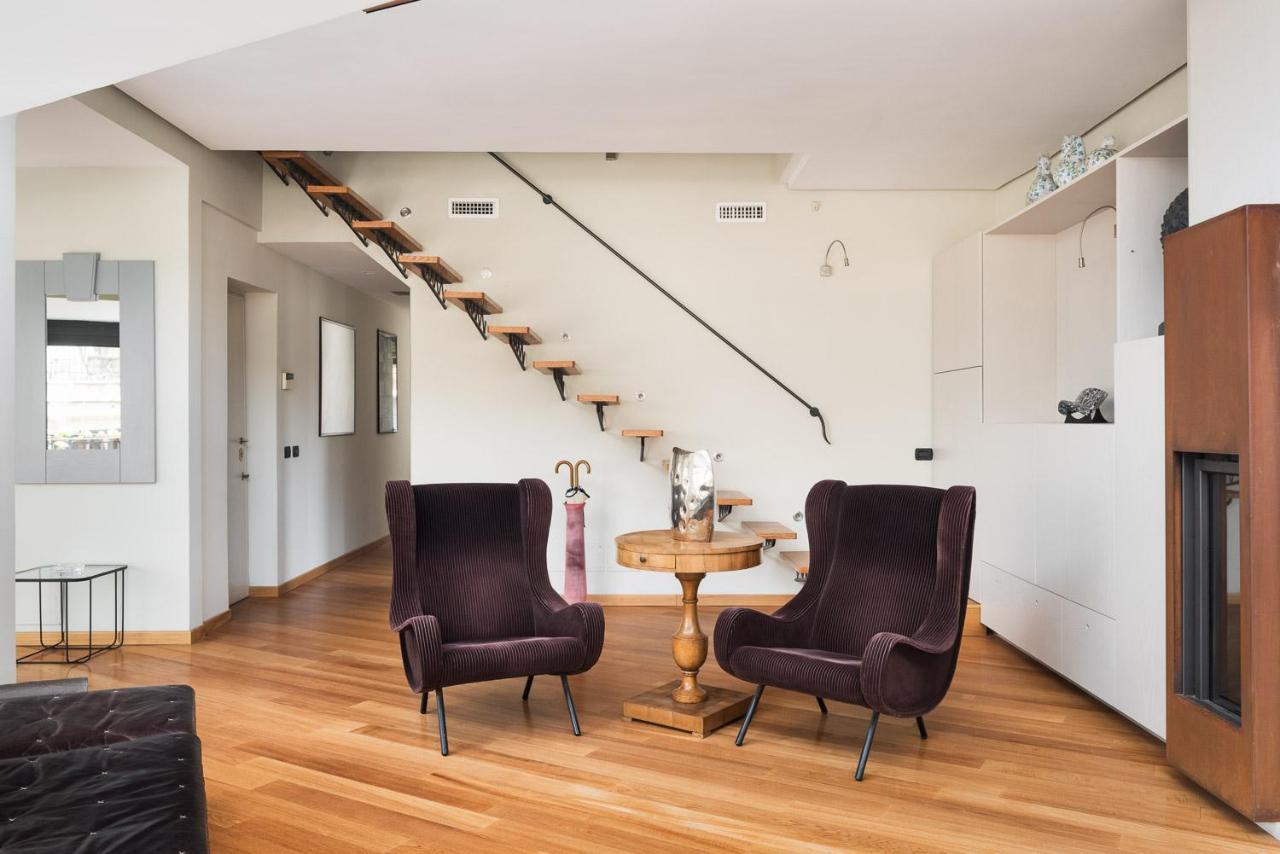 Idyllia - Penthouse In Navona Area Lägenhet Rom Exteriör bild