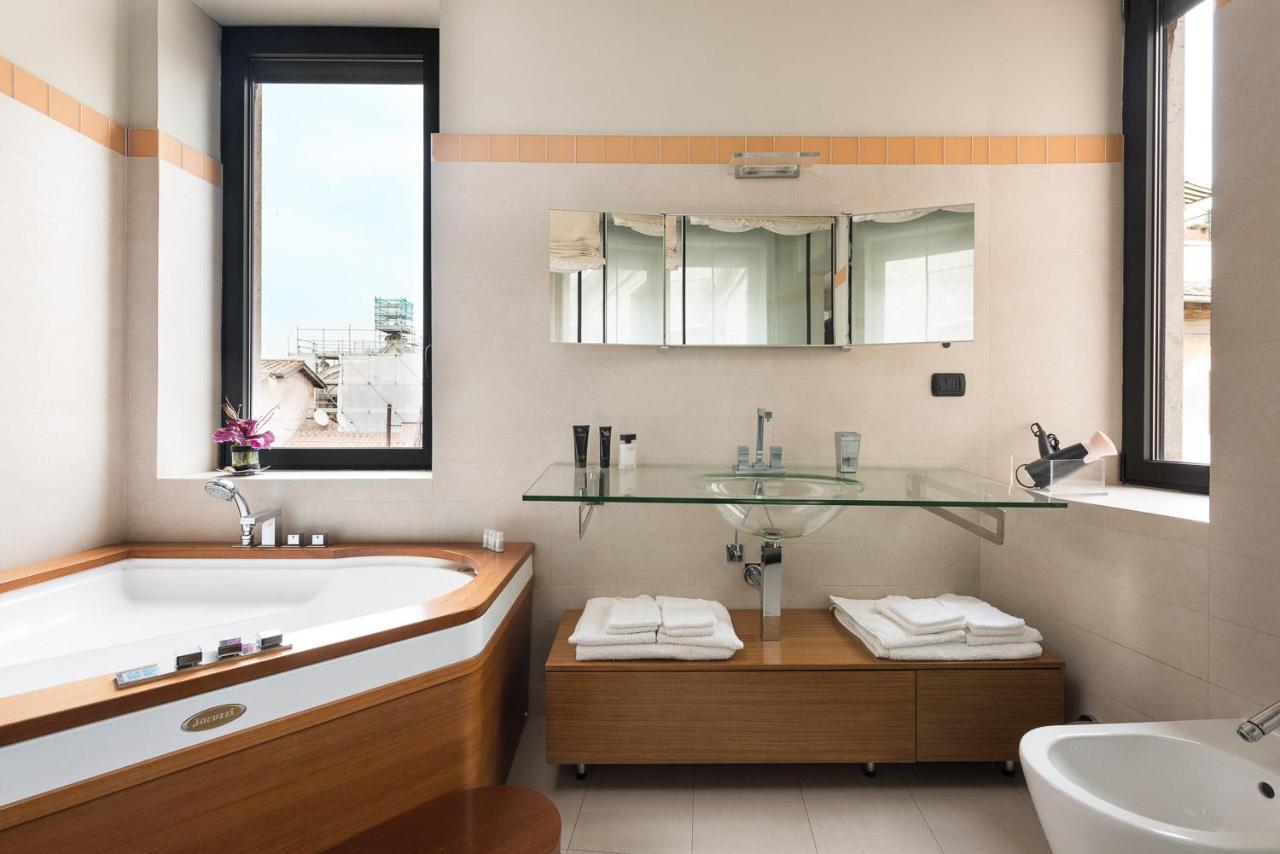 Idyllia - Penthouse In Navona Area Lägenhet Rom Exteriör bild