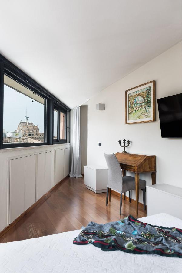 Idyllia - Penthouse In Navona Area Lägenhet Rom Exteriör bild