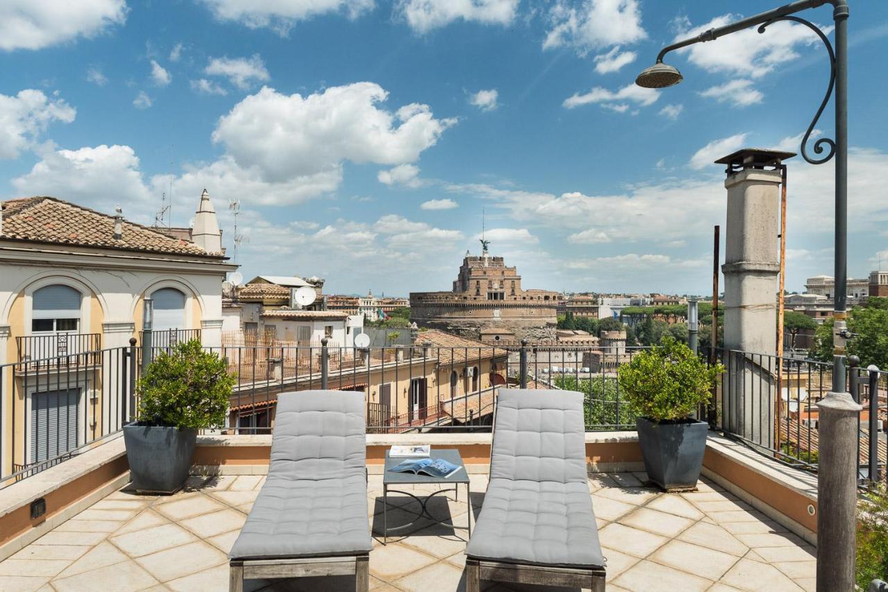 Idyllia - Penthouse In Navona Area Lägenhet Rom Exteriör bild