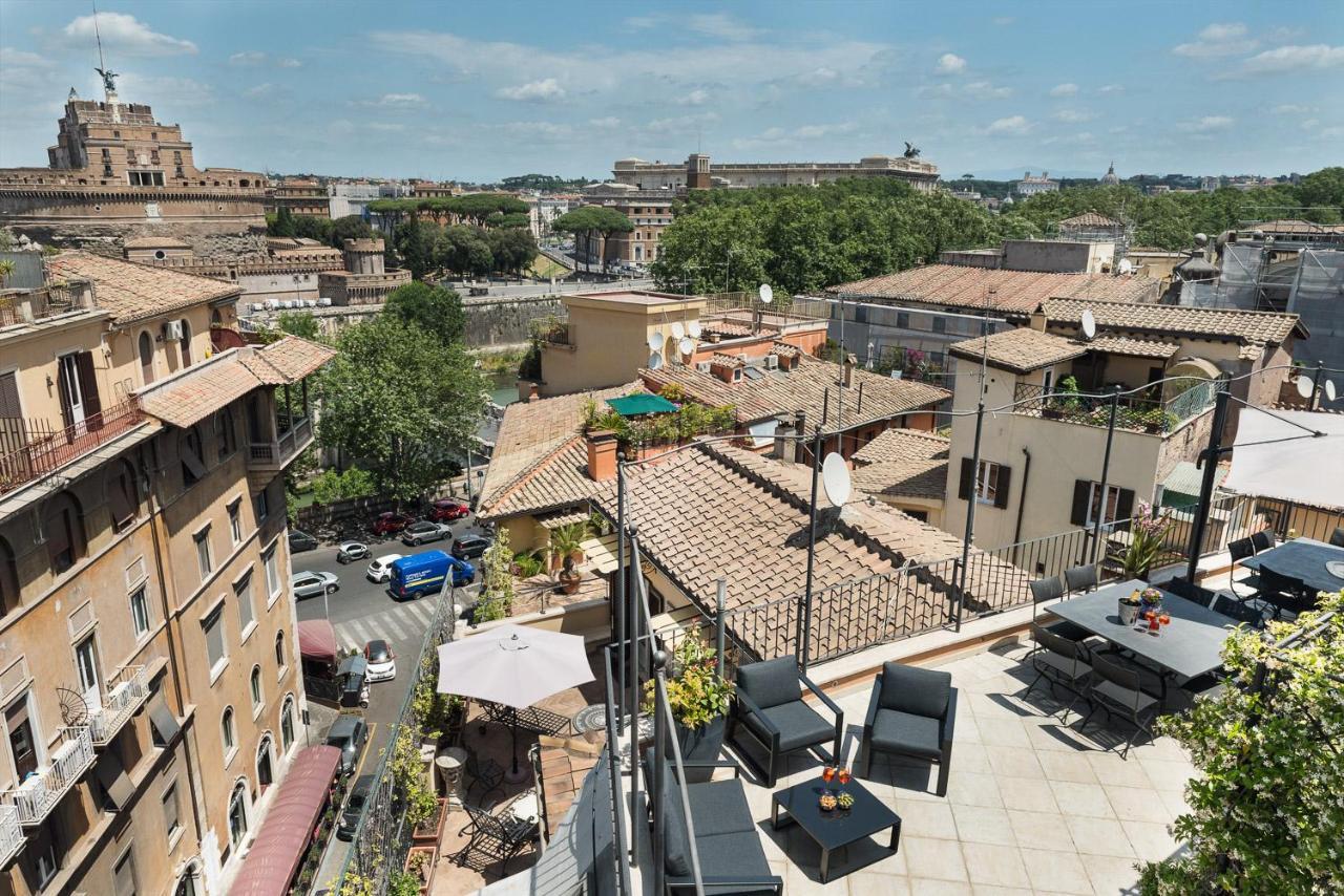 Idyllia - Penthouse In Navona Area Lägenhet Rom Exteriör bild