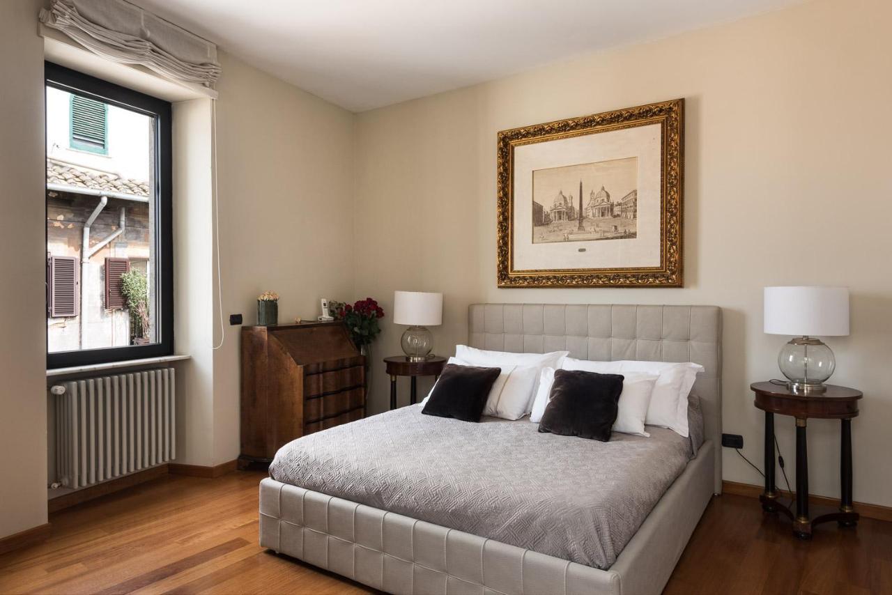 Idyllia - Penthouse In Navona Area Lägenhet Rom Exteriör bild