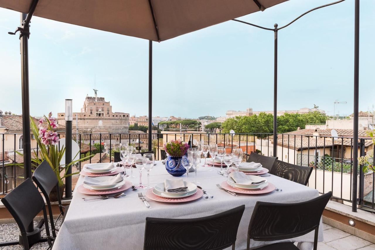 Idyllia - Penthouse In Navona Area Lägenhet Rom Exteriör bild
