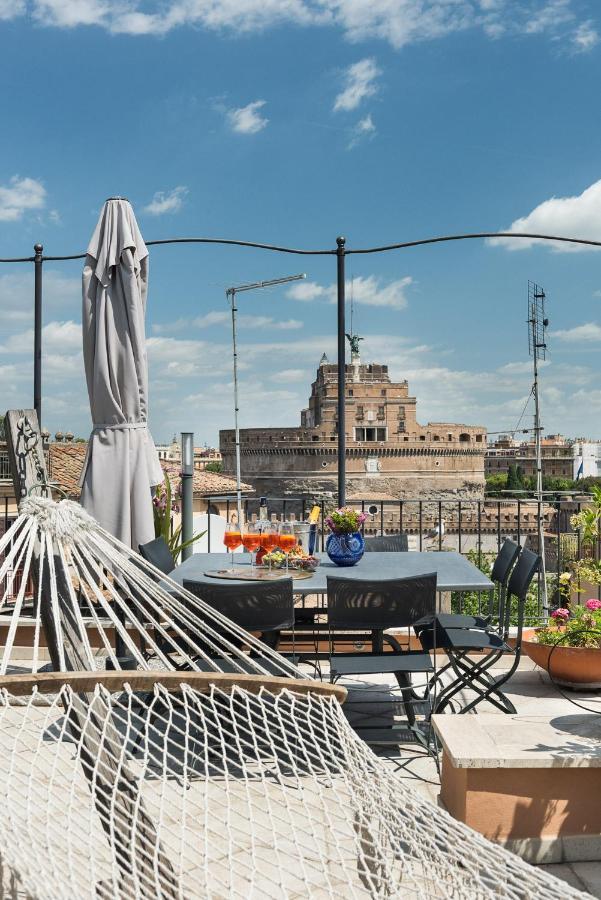Idyllia - Penthouse In Navona Area Lägenhet Rom Exteriör bild