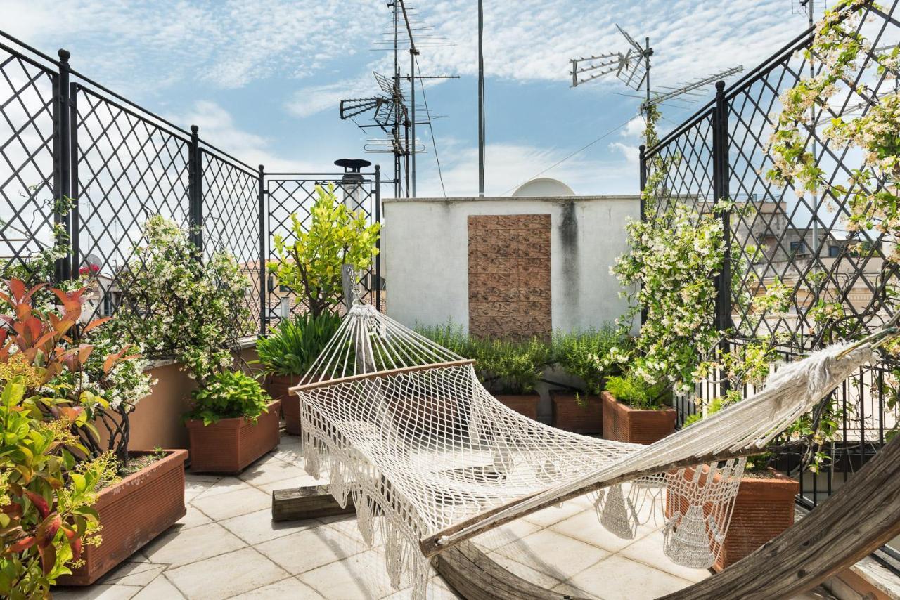 Idyllia - Penthouse In Navona Area Lägenhet Rom Exteriör bild