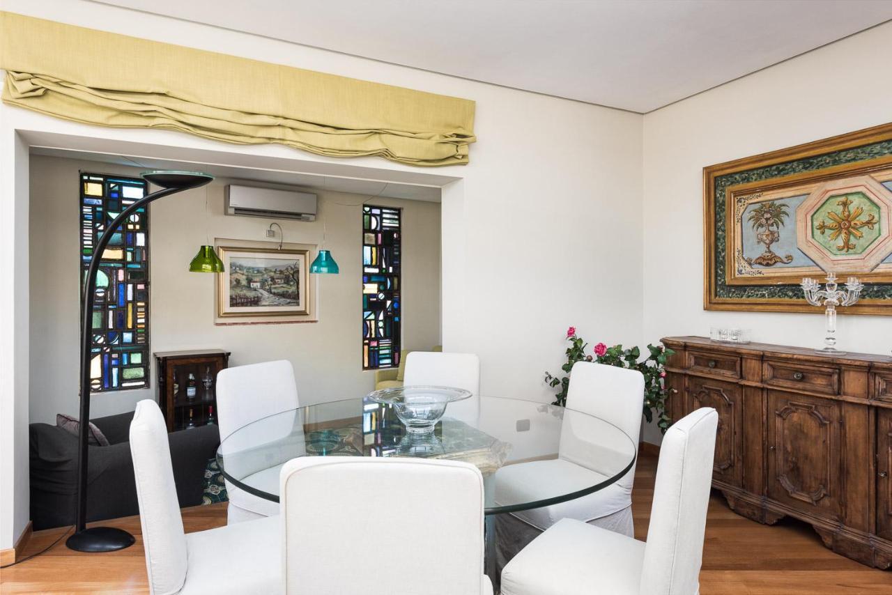 Idyllia - Penthouse In Navona Area Lägenhet Rom Exteriör bild