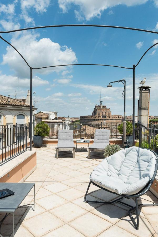 Idyllia - Penthouse In Navona Area Lägenhet Rom Exteriör bild