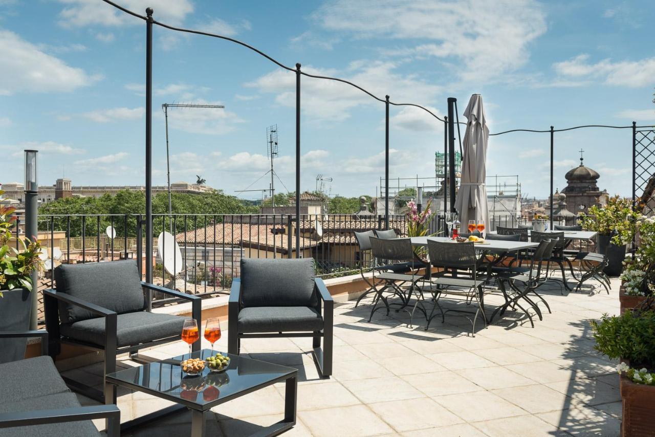 Idyllia - Penthouse In Navona Area Lägenhet Rom Exteriör bild
