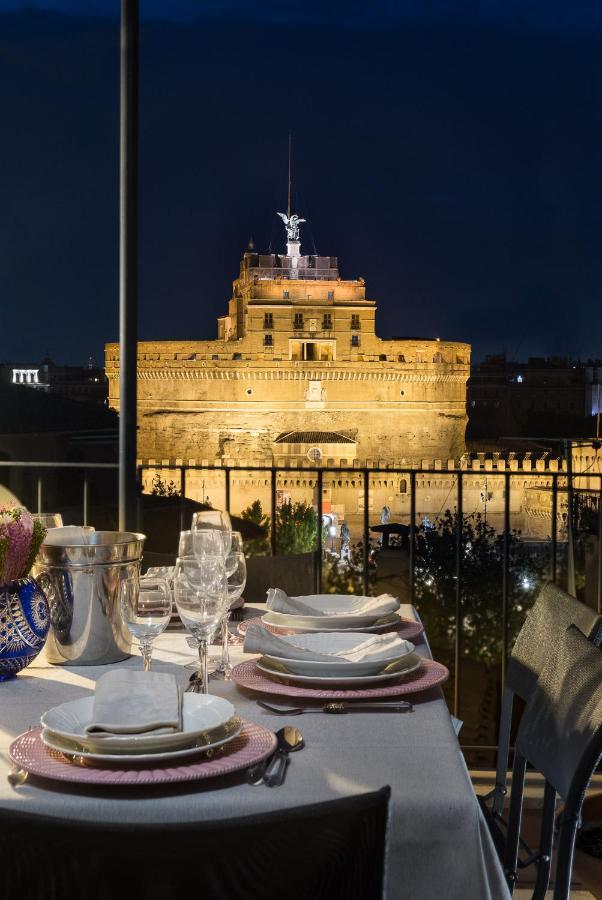 Idyllia - Penthouse In Navona Area Lägenhet Rom Exteriör bild