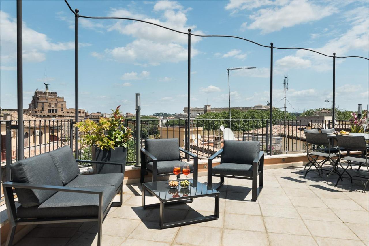 Idyllia - Penthouse In Navona Area Lägenhet Rom Exteriör bild