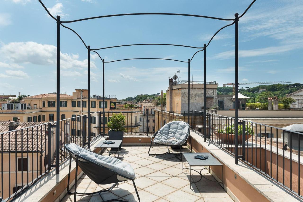 Idyllia - Penthouse In Navona Area Lägenhet Rom Exteriör bild
