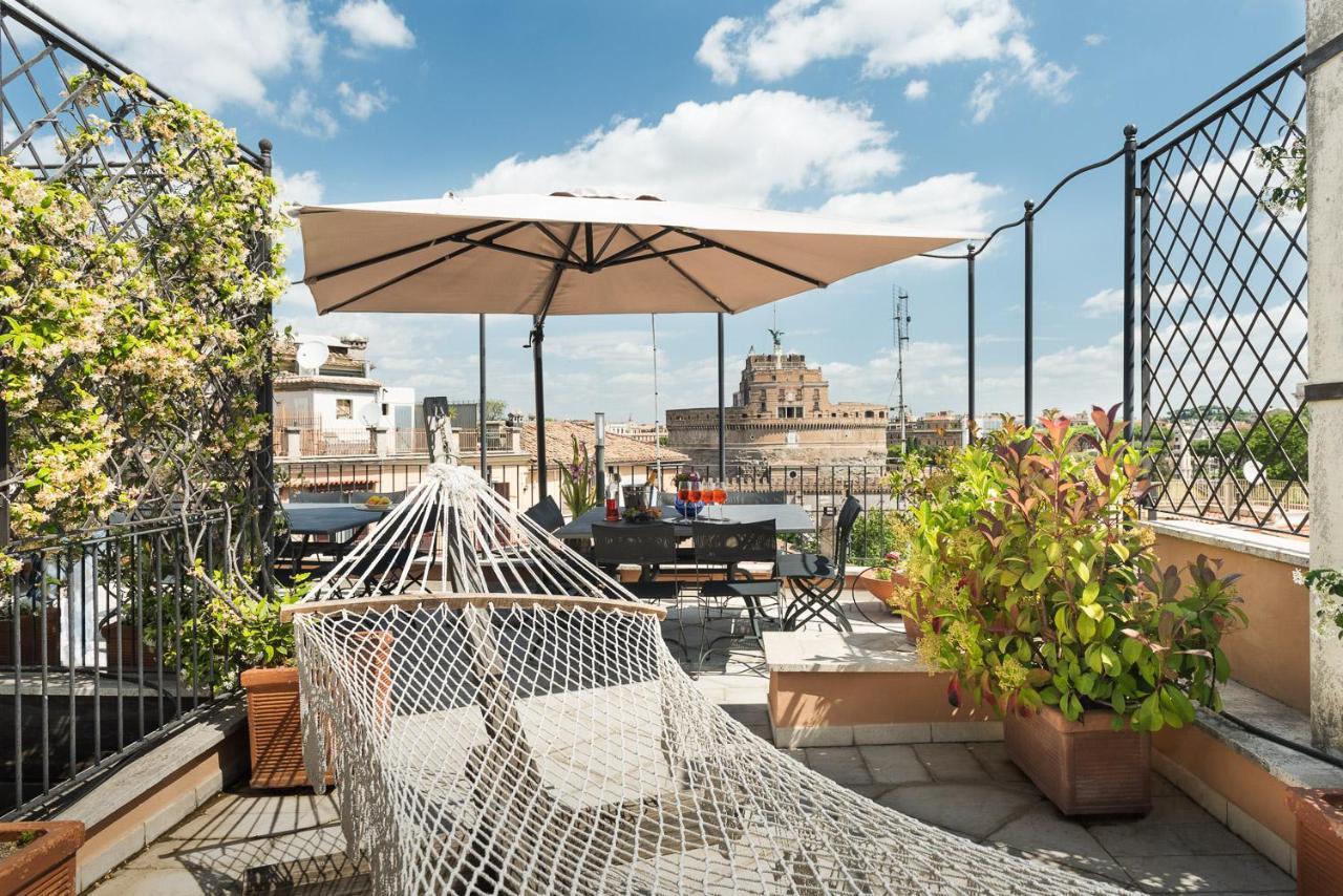 Idyllia - Penthouse In Navona Area Lägenhet Rom Exteriör bild